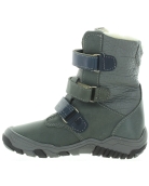 Light weight leather snow boots for kids 