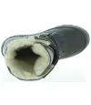 Light weight leather snow boots for kids 