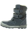 Tall blue snow boots for boys waterproof