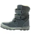 Tall blue snow boots for boys waterproof