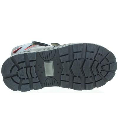 Snow boots for child tall blue 