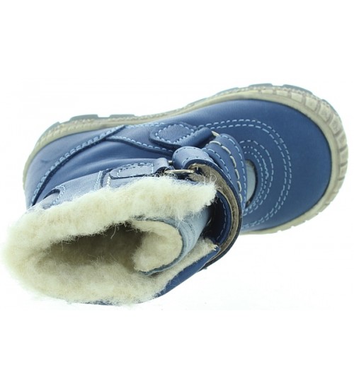 Waterproof and top quality blue snow boots for kids