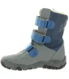 Gray waterproof snow boots for boys that are weightless Gray waterproof snow boots for boys that are weightless