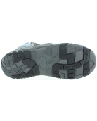 Gray waterproof snow boots for boys that are weightless