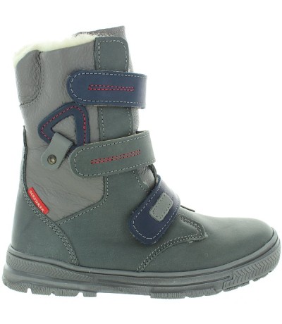 Tall gray snow boots for kids best for deep snow