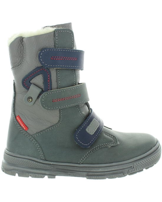 Tall gray snow boots for kids best for deep snow