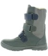 Tall gray snow boots for kids best for deep snow