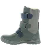 Tall gray snow boots for kids best for deep snow