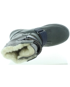 Tall gray snow boots for kids best for deep snow