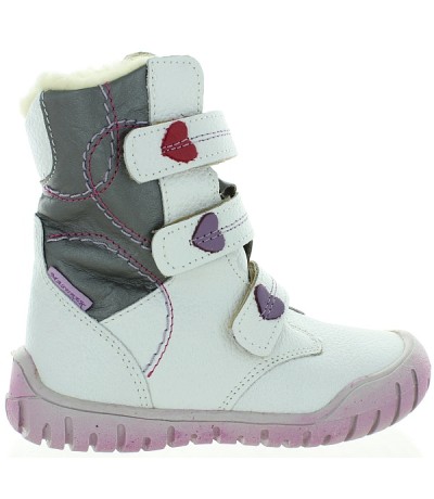 White leather tall snow boots for girls White leather tall snow boots for girls