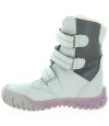 White leather tall snow boots for girls White leather tall snow boots for girls
