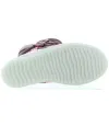 Snow boots for a girl in pink lamb leather Snow boots for a girl in pink lamb leather