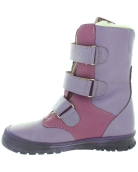 Foot shape purple boots for children
