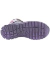 Foot shape purple boots for children