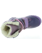 Boots tall for a girl with wool inside warm for snow 