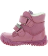Pink European snow boots for girls