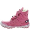 Special pink sheep leather orthopedic boots for girls