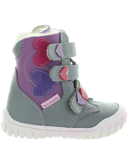 European snow boots for girls with ankles turn inward 