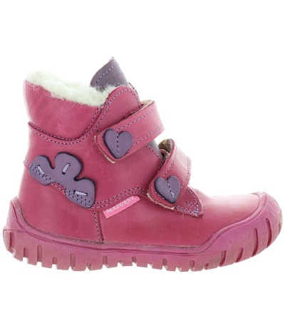Beginner walkers pink winter snow boots for a baby