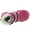 Beginner walkers pink winter snow boots for a baby