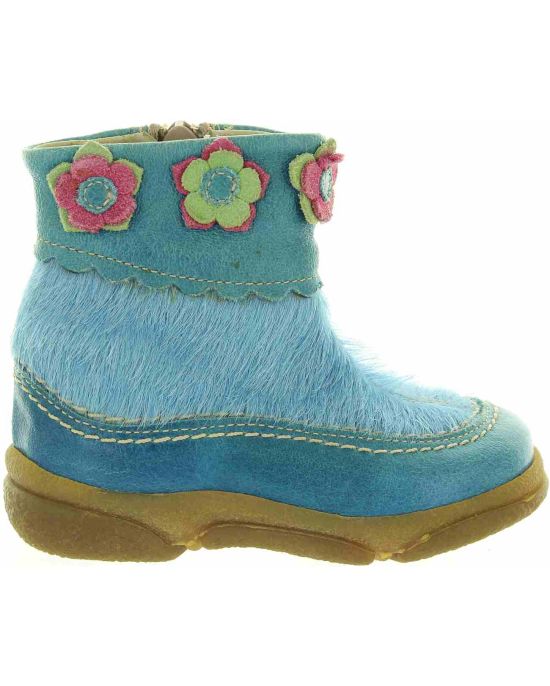 Moki baby blue boots from Italy 