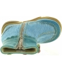 Moki baby blue boots from Italy 