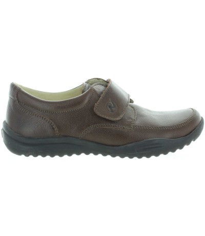 Brown leather soft good arches and wide instep 