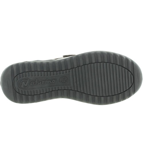 School shoes for a boy in brown leather 