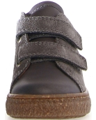 Gray leather toddler boots for child