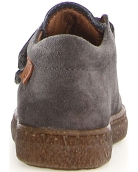 Gray leather toddler boots for child