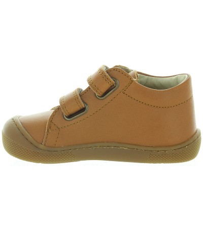 Shoes for baby boys in natural leather 