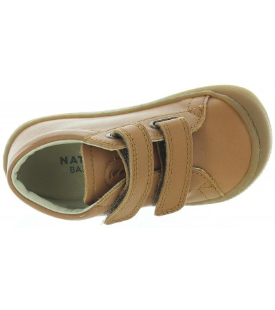 Shoes for baby boys in natural leather 