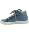 Wide toe box blue boys shoes 