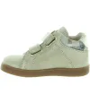 Child pigeon toed fix beige boots with weak ankles