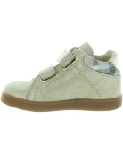 Child pigeon toed fix beige boots with weak ankles