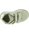 Child pigeon toed fix beige boots with weak ankles