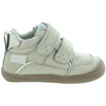 Girls wet steps ortho beige leather boots