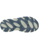 European profiled sandals for boys in blue leather 