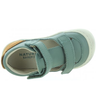Boys leather shoes with soft soles 