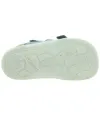 Green boys soft leather sandals with softer soles 