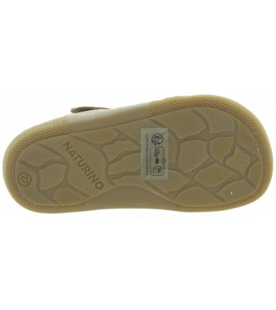 Sandals with high arch made with natural leather 
