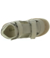 Flexible beige boys sandals with support 