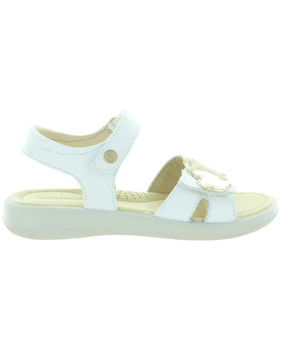 White orthopedic girls sandals from Serbia