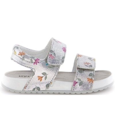 Fashion orthopedic silver girls sandals good arches