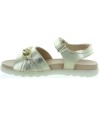 Naturino girl gold sandals with good arch