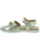 Naturino girl gold sandals with good arch
