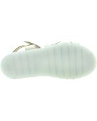 Naturino girl gold sandals with good arch