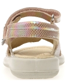 Girls summer gold leather sandals 