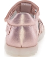 European girls rose ankle closed toe sandals