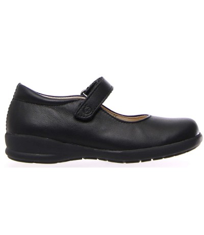 School shoes made in Serbia in black leather 